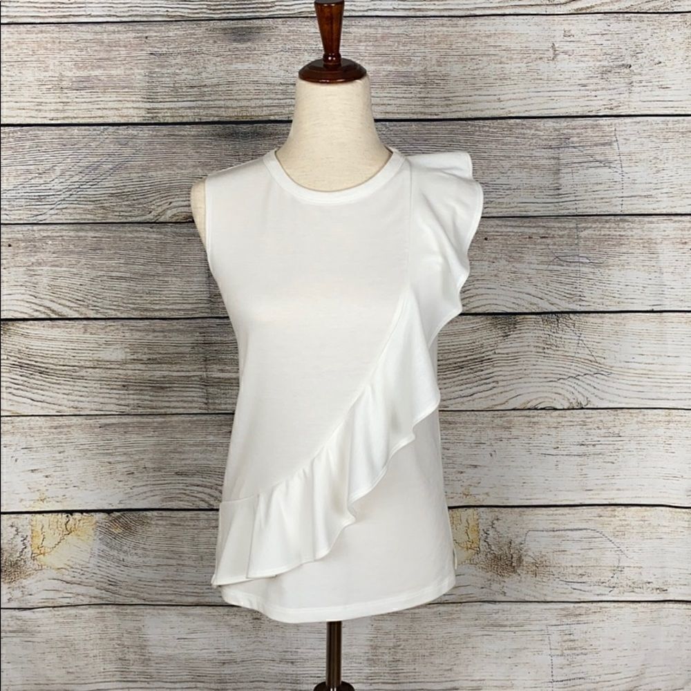 Design Lab white sleeveless Top